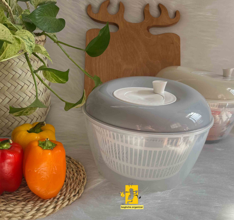 ظرف سبزی خشک کن دستی