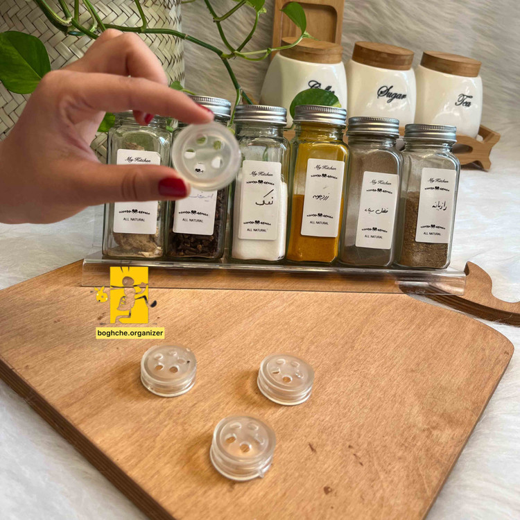 درب نمکپاشی شیشه ادویه